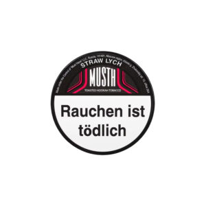 MUSTH Tabak STRAW LYCH 125g - Shisha Dome